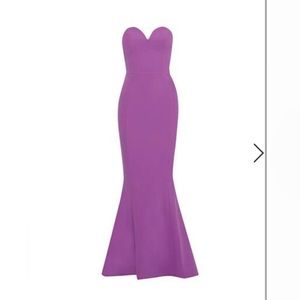 Purple Rebecca Vallance gown